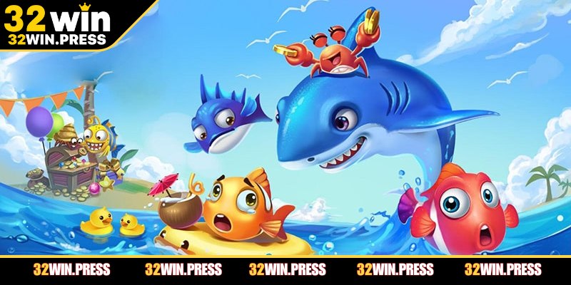 Mẹo hay rinh quà lớn tại sảnh bắn cá 32Win